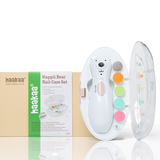 Haakaa Happii Bear Baby Electric Nail Trimmer Set – Rechargeable Safe Nail Care Kit for Newborns