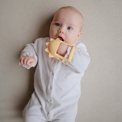 No-Drop Silicone Baby Teether