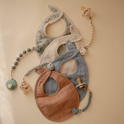 Organic Cotton Muslin Baby Bib