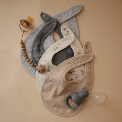 Organic Cotton Muslin Baby Bib