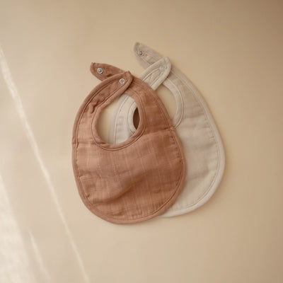Organic Cotton Muslin Baby Bib