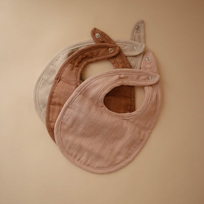 Organic Cotton Muslin Baby Bib