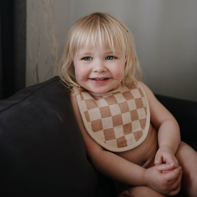 Organic Cotton Muslin Baby Bib