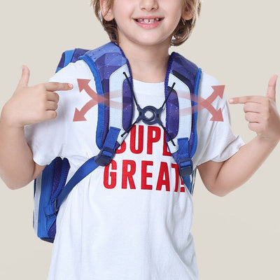 SUNVENO Over-Clip Kids School Backpack