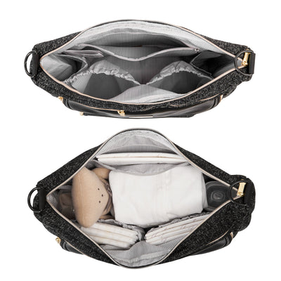 SUNVENO Tweed Luxe Stroller Organizer