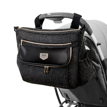 SUNVENO Tweed Luxe Stroller Organizer