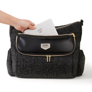 SUNVENO Tweed Luxe Stroller Organizer