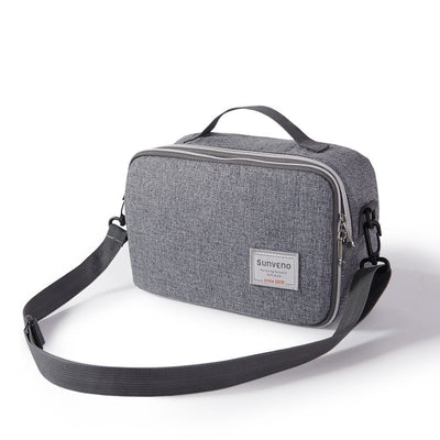 SUNVENO Portable Diaper Changing Bag – 3-in-1 Changing Pad & Stroller Organizer