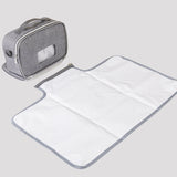 SUNVENO Portable Diaper Changing Bag – 3-in-1 Changing Pad & Stroller Organizer