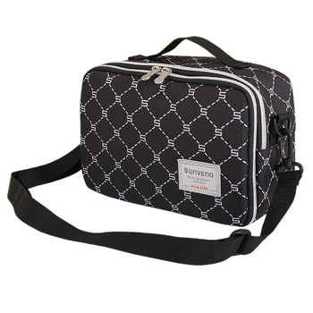 SUNVENO Portable Diaper Changing Bag – 3-in-1 Changing Pad & Stroller Organizer