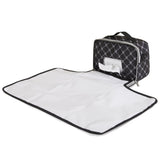SUNVENO Portable Diaper Changing Bag – 3-in-1 Changing Pad & Stroller Organizer
