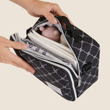 SUNVENO Portable Diaper Changing Bag – 3-in-1 Changing Pad & Stroller Organizer