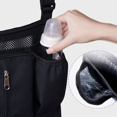 SUNVENO Mesh Stroller Organizer, 2 Piece Set