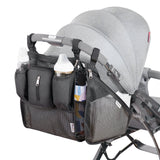 SUNVENO Mesh Stroller Organizer, 2 Piece Set