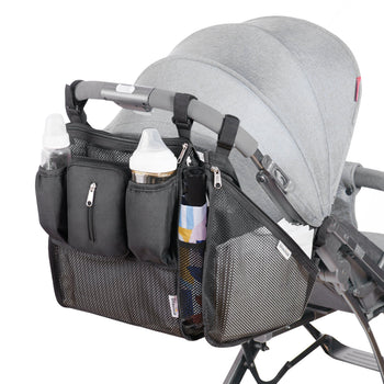 SUNVENO Mesh Stroller Organizer, 2 Piece Set