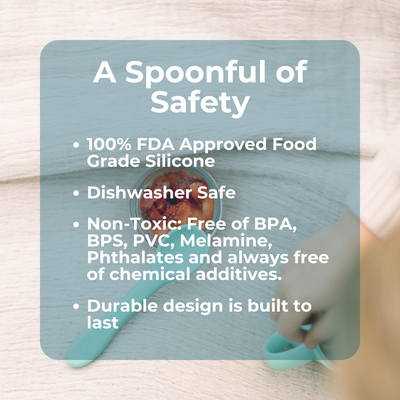 Mason Bottle Silicone Spoon Set