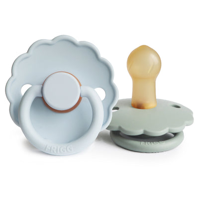 FRIGG Daisy Rubber Pacifier – Natural Latex Baby Pacifier