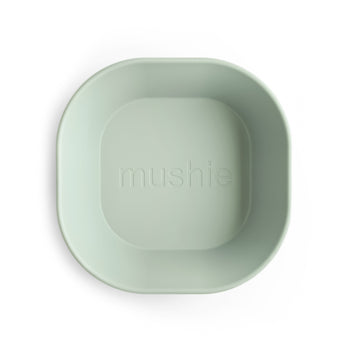 Mushie Square Dinnerware Bowls – BPA-Free Baby Bowl Set