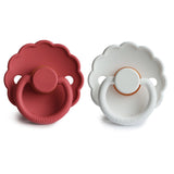 FRIGG Daisy Rubber Pacifier – Natural Latex Baby Pacifier