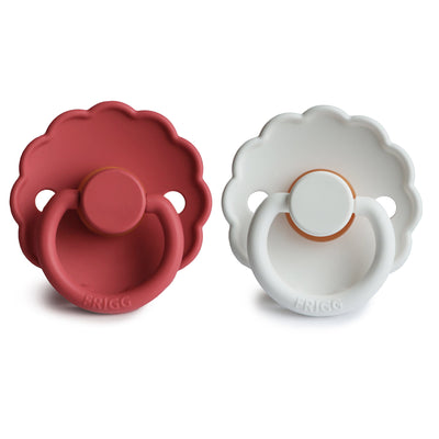 FRIGG Daisy Rubber Pacifier – Natural Latex Baby Pacifier