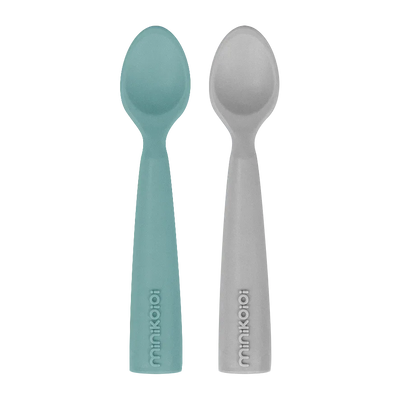 Silicone Baby Spoon Set for BLW & Self Feeding