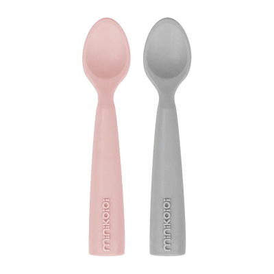 Silicone Baby Spoon Set for BLW & Self Feeding