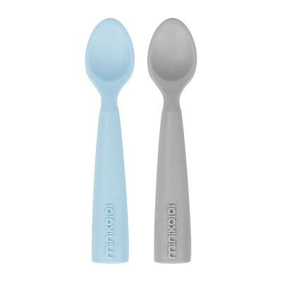 Silicone Baby Spoon Set for BLW & Self Feeding