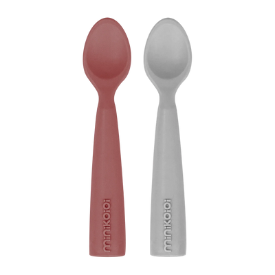 Silicone Baby Spoon Set for BLW & Self Feeding