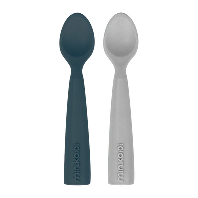 Silicone Baby Spoon Set for BLW & Self Feeding