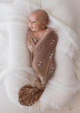 Bamboo Swaddle | Desert Clay ff Smile