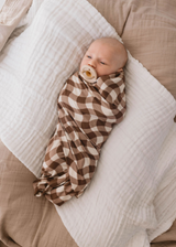 Bamboo Swaddle | Groovy Gingham