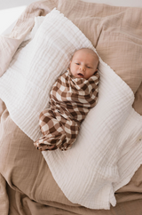 Bamboo Swaddle | Groovy Gingham