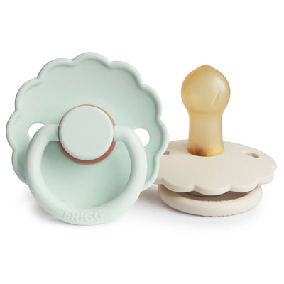 FRIGG Daisy Rubber Pacifier – Natural Latex Baby Pacifier