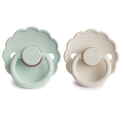 FRIGG Daisy Rubber Pacifier – Natural Latex Baby Pacifier