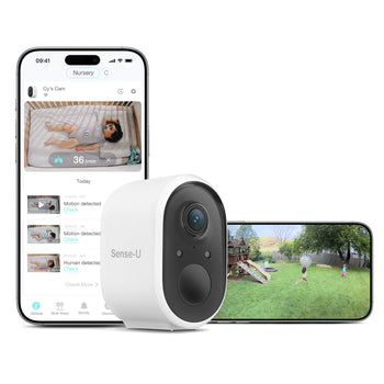 Sense-U AI Battery Baby Camera – Wireless Indoor & Outdoor Baby Monitor