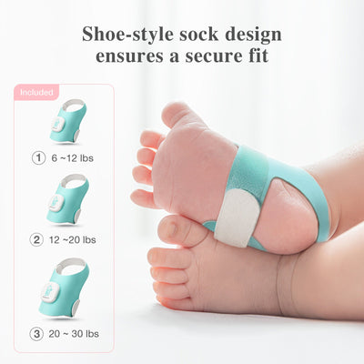 Sense-U Smart Sock Shoe Baby Monitor 3 – Real-Time Heart Rate & Sleep Tracking