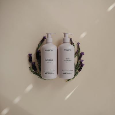 Mushie Shampoo & Body Wash – Gentle Baby Hair & Skin Wash