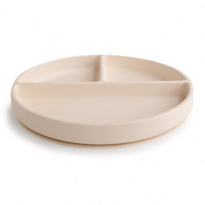 Mushie Silicone Suction Plate – Food-Grade Baby Plate