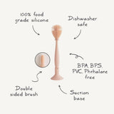 Silicone Baby Bottle Brush Set