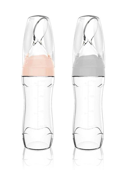 Haakaa Silicone Baby Food Dispensing Spoon – Leak-Proof Travel Feeding Spoon