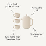 Mushie Silicone Tea Set