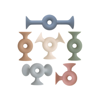 Silicone Suction Builder Toy Set