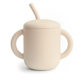 Mushie Silicone Training Cup + Straw