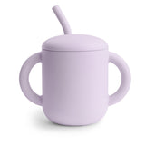 Mushie Silicone Training Cup + Straw