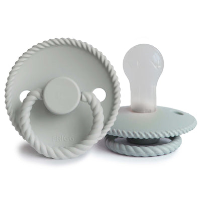 FRIGG Rope Silicone Pacifier – SilkySoft™ Medical Grade Silicone