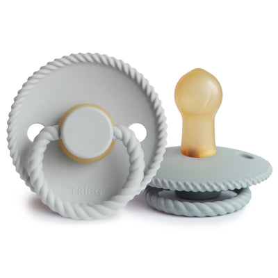 FRIGG Rope Rubber Pacifier – Natural Latex Baby Pacifier