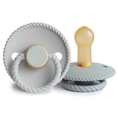FRIGG Rope Rubber Pacifier – Natural Latex Baby Pacifier