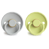 FRIGG Rope Rubber Pacifier – Natural Latex Baby Pacifier