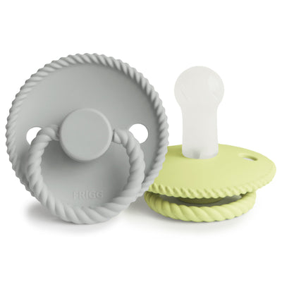 FRIGG Rope Silicone Pacifier – SilkySoft™ Medical Grade Silicone
