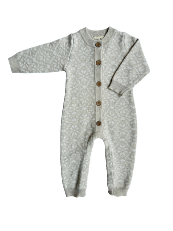 Ski Chalet Jumpsuit – Cozy Nordic Style in Organic Cotton